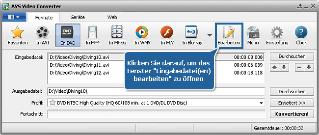 Wie teilt man eine DVD mit Heimvideos in Kapitel ein? Schritt 5