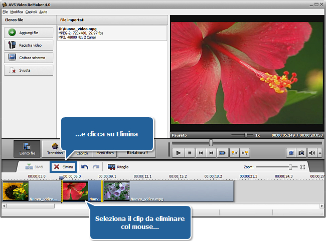 Come tagliare le scene inutili senza ricodificare il video per intero? Passo 4